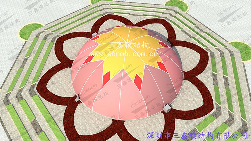 內(nèi)蒙古兒童游樂(lè)園氣膜館