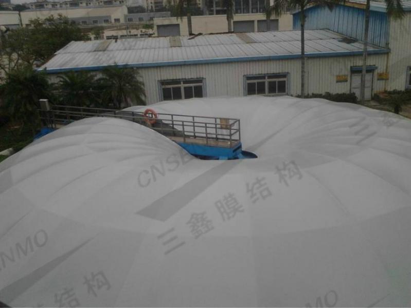 深圳市福田區(qū)濱河污水處理廠(chǎng)膜加蓋工程