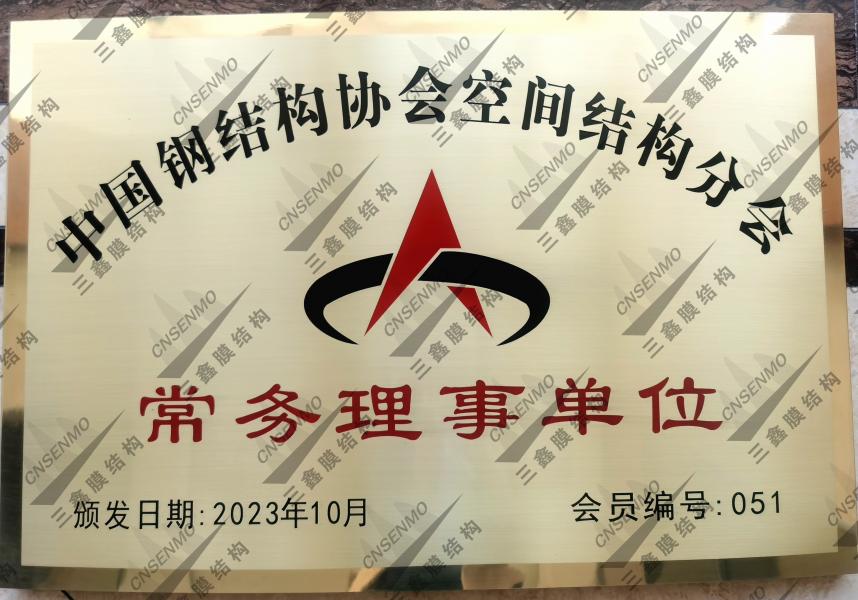中國(guó)鋼結(jié)構(gòu)協(xié)會(huì)空間結(jié)構(gòu)分會(huì)常務(wù)理事單位